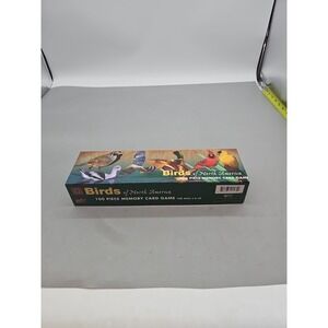 Birds of North America 100 piece Memory Card Game New Open Box